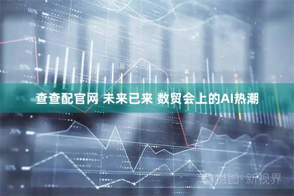 查查配官网 未来已来 数贸会上的AI热潮